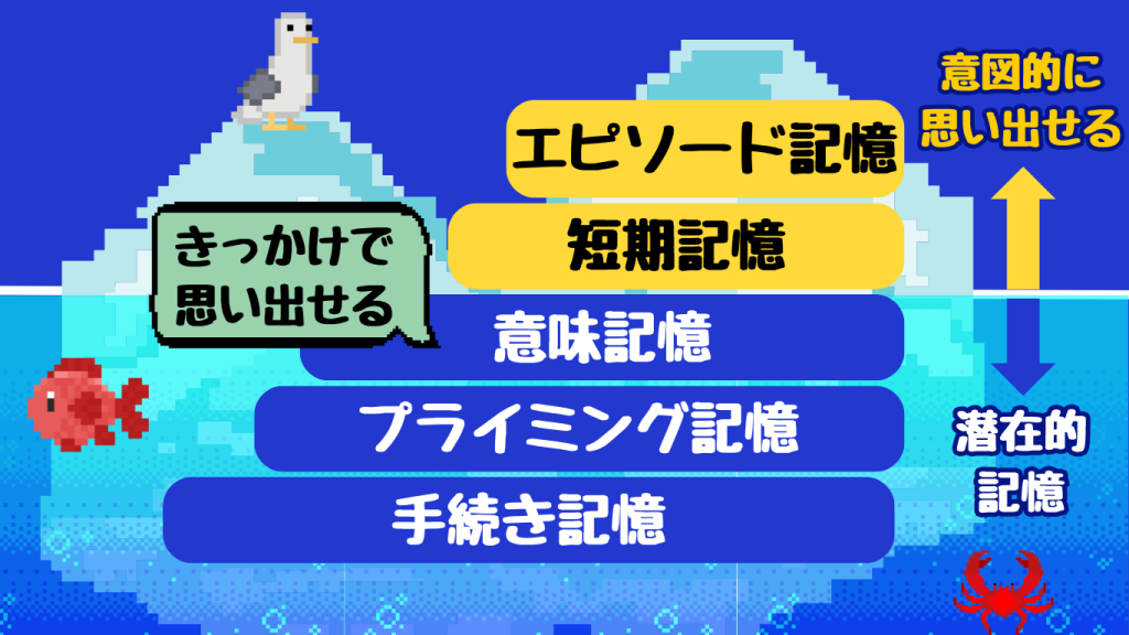 スクワイアの記憶分類
